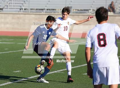 Thumbnail 1 in Harvard-Westlake vs. St. John Bosco (23rd Annual SoCal Soccer Classic) photogallery.