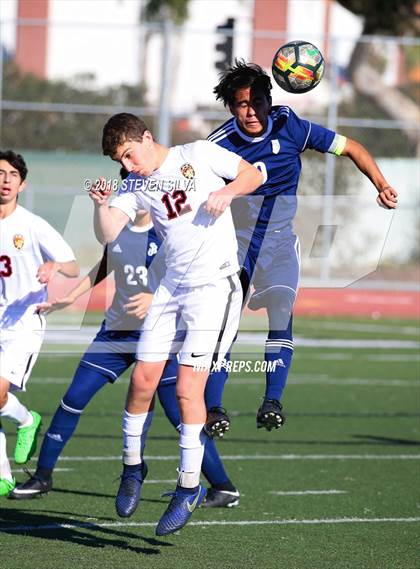 Thumbnail 1 in Harvard-Westlake vs. St. John Bosco (23rd Annual SoCal Soccer Classic) photogallery.