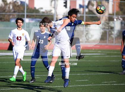 Thumbnail 2 in Harvard-Westlake vs. St. John Bosco (23rd Annual SoCal Soccer Classic) photogallery.
