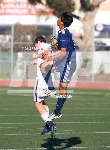 Thumbnail 1 in Harvard-Westlake vs. St. John Bosco (23rd Annual SoCal Soccer Classic) photogallery.