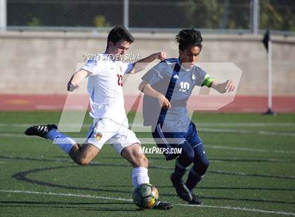 Thumbnail 2 in Harvard-Westlake vs. St. John Bosco (23rd Annual SoCal Soccer Classic) photogallery.