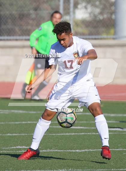 Thumbnail 3 in Harvard-Westlake vs. St. John Bosco (23rd Annual SoCal Soccer Classic) photogallery.