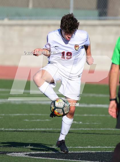 Thumbnail 3 in Harvard-Westlake vs. St. John Bosco (23rd Annual SoCal Soccer Classic) photogallery.
