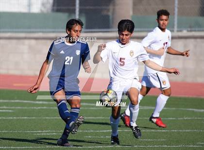 Thumbnail 3 in Harvard-Westlake vs. St. John Bosco (23rd Annual SoCal Soccer Classic) photogallery.