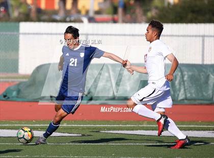 Thumbnail 1 in Harvard-Westlake vs. St. John Bosco (23rd Annual SoCal Soccer Classic) photogallery.
