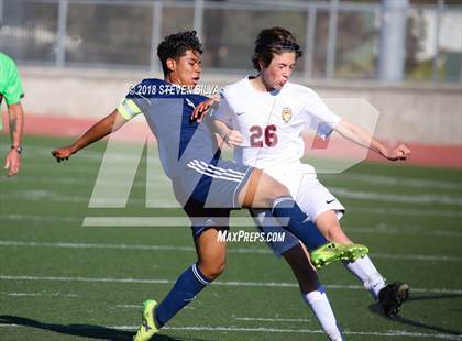 Thumbnail 3 in Harvard-Westlake vs. St. John Bosco (23rd Annual SoCal Soccer Classic) photogallery.