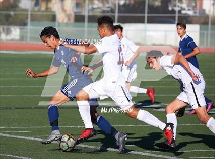 Thumbnail 3 in Harvard-Westlake vs. St. John Bosco (23rd Annual SoCal Soccer Classic) photogallery.