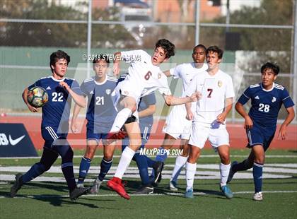 Thumbnail 3 in Harvard-Westlake vs. St. John Bosco (23rd Annual SoCal Soccer Classic) photogallery.