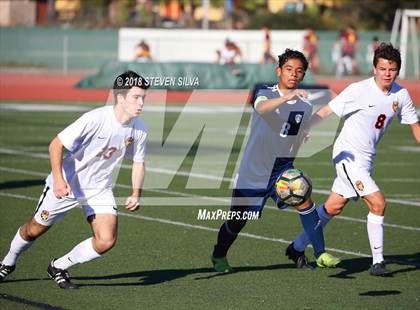 Thumbnail 1 in Harvard-Westlake vs. St. John Bosco (23rd Annual SoCal Soccer Classic) photogallery.