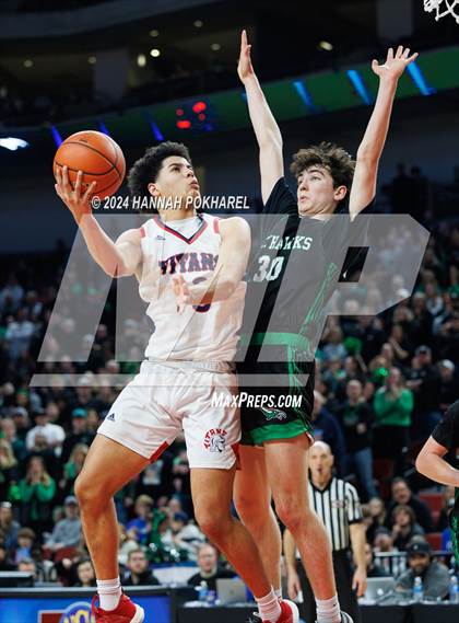 Thumbnail 2 in Skutt Catholic vs. Norris (NSAA Class B Final) photogallery.