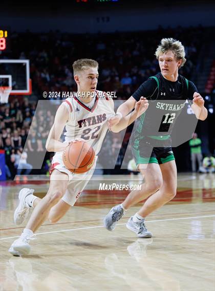 Thumbnail 1 in Skutt Catholic vs. Norris (NSAA Class B Final) photogallery.