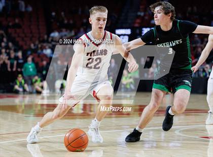 Thumbnail 2 in Skutt Catholic vs. Norris (NSAA Class B Final) photogallery.
