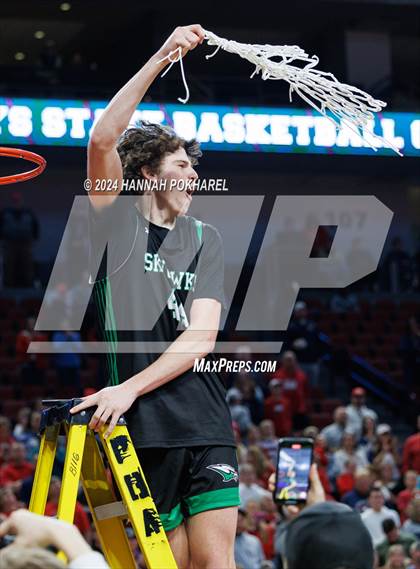 Thumbnail 2 in Skutt Catholic vs. Norris (NSAA Class B Final) photogallery.