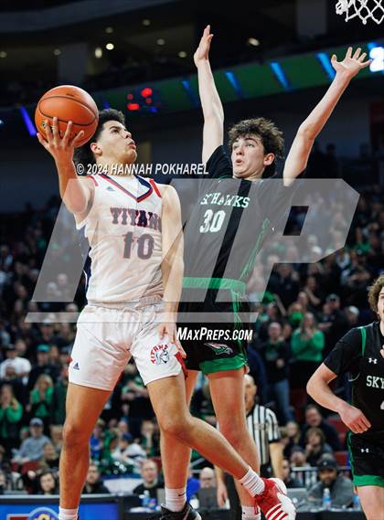 Thumbnail 3 in Skutt Catholic vs. Norris (NSAA Class B Final) photogallery.