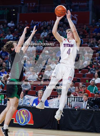 Thumbnail 3 in Skutt Catholic vs. Norris (NSAA Class B Final) photogallery.
