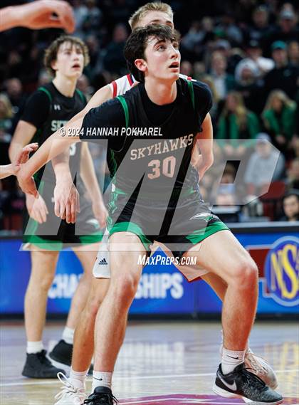 Thumbnail 3 in Skutt Catholic vs. Norris (NSAA Class B Final) photogallery.