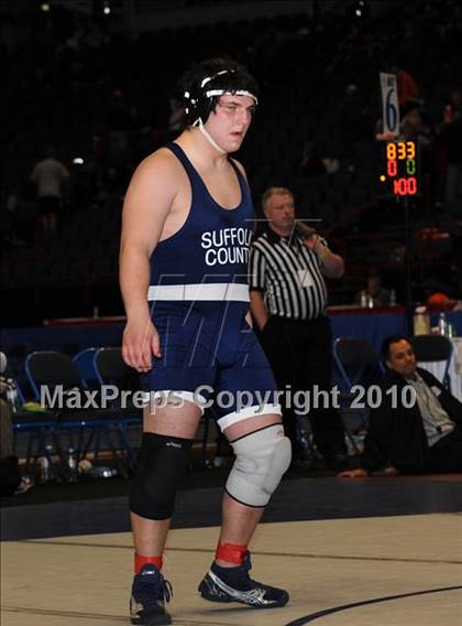 Thumbnail 1 in NYSPHSAA Championships (D1 152 final, D1 215 consolation final) photogallery.