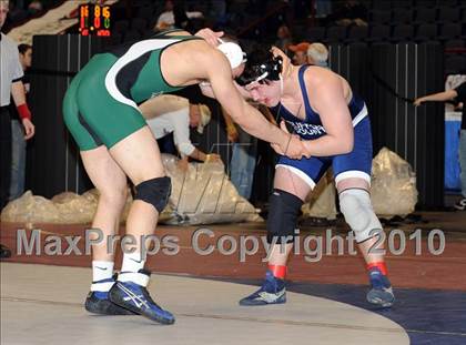 Thumbnail 1 in NYSPHSAA Championships (D1 152 final, D1 215 consolation final) photogallery.