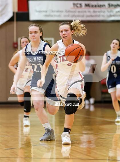 Thumbnail 3 in Texoma Christian vs. Kingdom Prep Academy (TAPPS 2A Area) photogallery.