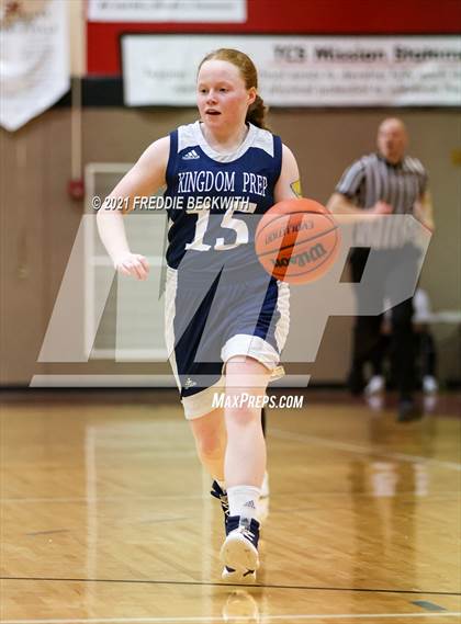 Thumbnail 1 in Texoma Christian vs. Kingdom Prep Academy (TAPPS 2A Area) photogallery.
