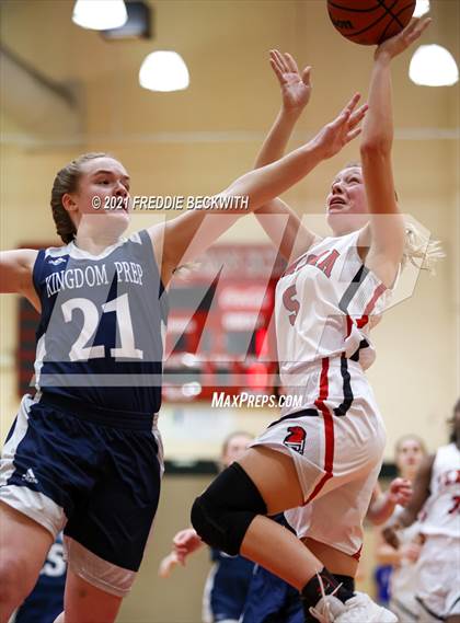 Thumbnail 1 in Texoma Christian vs. Kingdom Prep Academy (TAPPS 2A Area) photogallery.