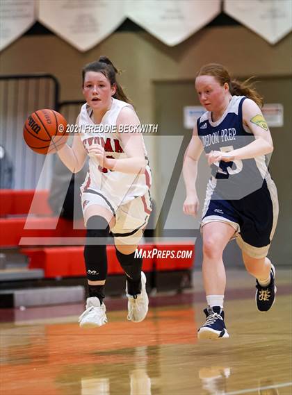 Thumbnail 3 in Texoma Christian vs. Kingdom Prep Academy (TAPPS 2A Area) photogallery.