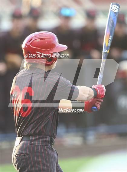 Thumbnail 2 in Dallas Jesuit vs. Marcus (UIL 6A Baseball Area Playoffs) photogallery.