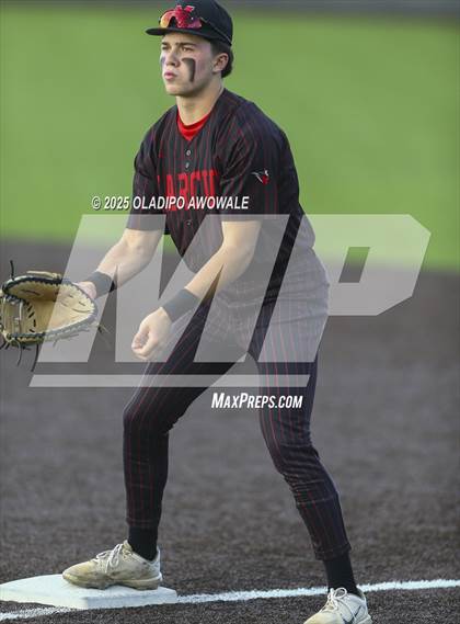 Thumbnail 2 in Dallas Jesuit vs. Marcus (UIL 6A Baseball Area Playoffs) photogallery.