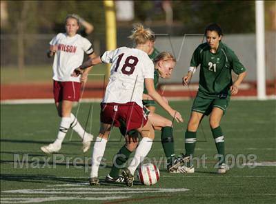 Thumbnail 2 in Thousand Oaks vs. Wilson (CIF SoCal D1 Regional Final) photogallery.