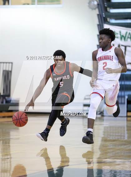 Thumbnail 1 in Hayfield vs. Annandale (George Long Holiday Hoops Tournament) photogallery.