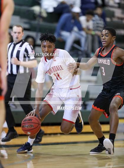 Thumbnail 1 in Hayfield vs. Annandale (George Long Holiday Hoops Tournament) photogallery.