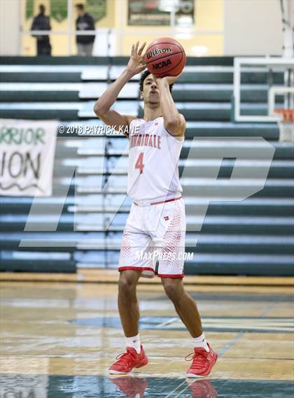 Thumbnail 2 in Hayfield vs. Annandale (George Long Holiday Hoops Tournament) photogallery.