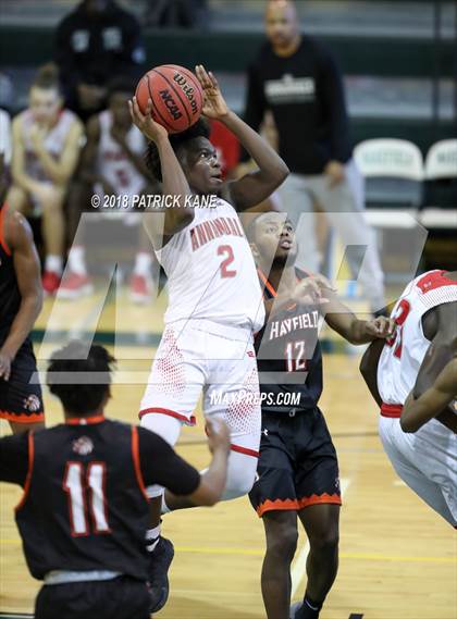 Thumbnail 1 in Hayfield vs. Annandale (George Long Holiday Hoops Tournament) photogallery.