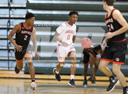 Thumbnail 2 in Hayfield vs. Annandale (George Long Holiday Hoops Tournament) photogallery.