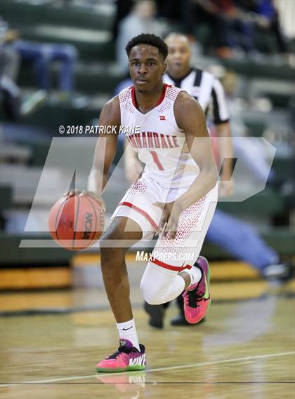 Thumbnail 3 in Hayfield vs. Annandale (George Long Holiday Hoops Tournament) photogallery.