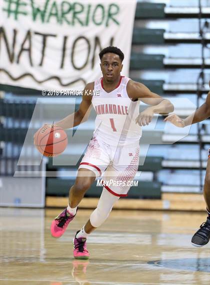 Thumbnail 2 in Hayfield vs. Annandale (George Long Holiday Hoops Tournament) photogallery.