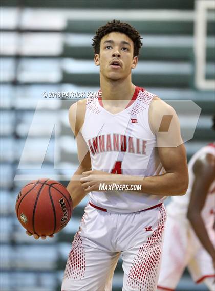 Thumbnail 1 in Hayfield vs. Annandale (George Long Holiday Hoops Tournament) photogallery.