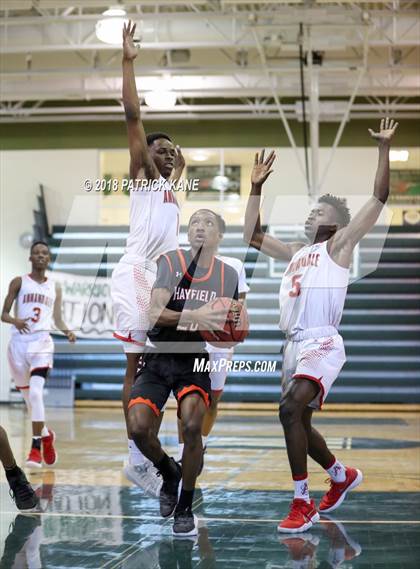 Thumbnail 1 in Hayfield vs. Annandale (George Long Holiday Hoops Tournament) photogallery.