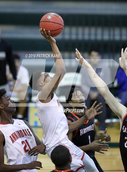 Thumbnail 1 in Hayfield vs. Annandale (George Long Holiday Hoops Tournament) photogallery.