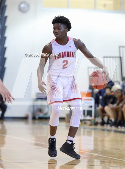 Thumbnail 1 in Hayfield vs. Annandale (George Long Holiday Hoops Tournament) photogallery.