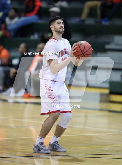 Thumbnail 3 in Hayfield vs. Annandale (George Long Holiday Hoops Tournament) photogallery.