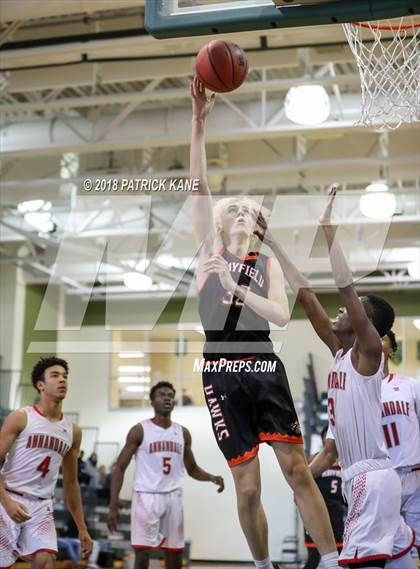 Thumbnail 3 in Hayfield vs. Annandale (George Long Holiday Hoops Tournament) photogallery.