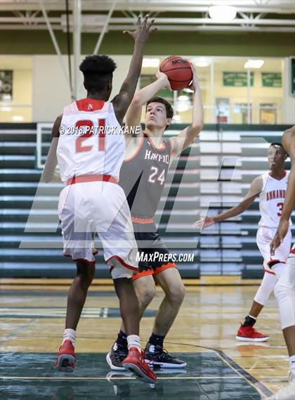 Thumbnail 3 in Hayfield vs. Annandale (George Long Holiday Hoops Tournament) photogallery.