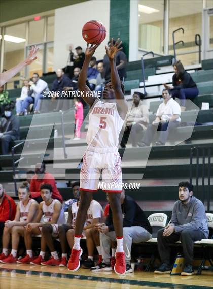 Thumbnail 1 in Hayfield vs. Annandale (George Long Holiday Hoops Tournament) photogallery.