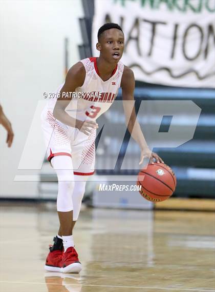 Thumbnail 2 in Hayfield vs. Annandale (George Long Holiday Hoops Tournament) photogallery.