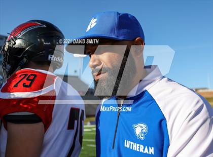 Thumbnail 3 in Lamar vs. Lutheran - MSHSAA Class 2 Show-Me Bowl photogallery.