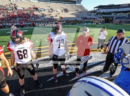 Thumbnail 3 in Lamar vs. Lutheran - MSHSAA Class 2 Show-Me Bowl photogallery.