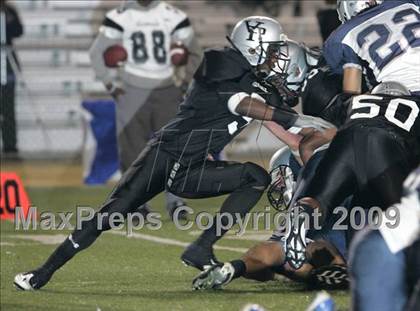 Thumbnail 1 in Fulton vs. View Park (CIF LA City Section 8-Man Final) photogallery.