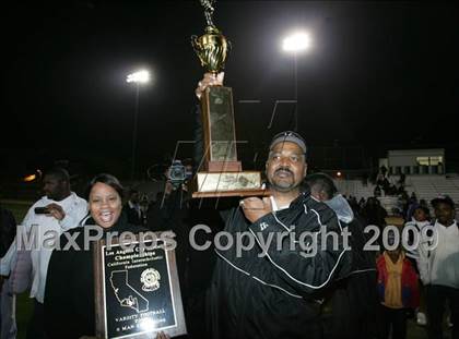 Thumbnail 1 in Fulton vs. View Park (CIF LA City Section 8-Man Final) photogallery.
