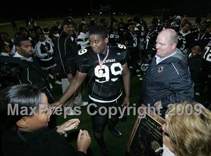 Thumbnail 1 in Fulton vs. View Park (CIF LA City Section 8-Man Final) photogallery.